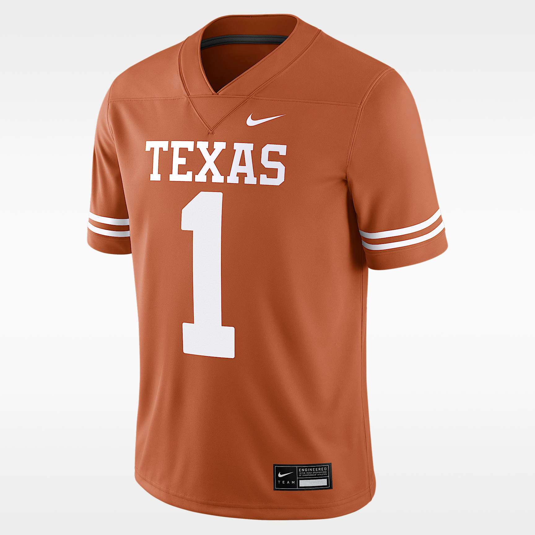 Texas Longhorns Men's Nike Dri-FIT College Game Jersey. Nike.com
